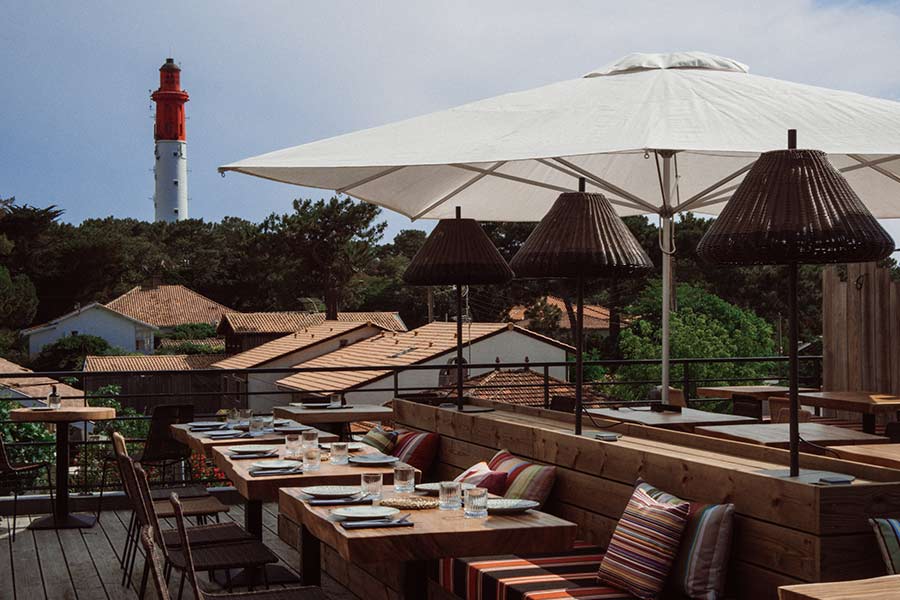 Le rooftop du Roc Seven Cap Ferret