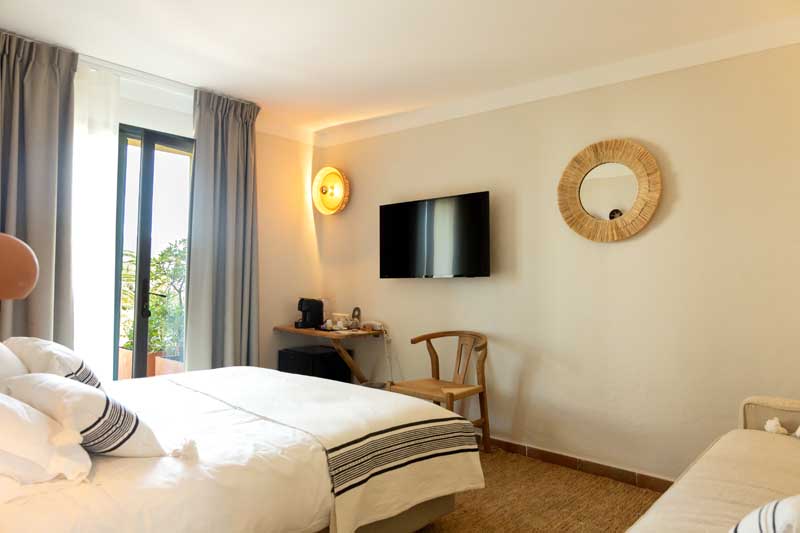 Les chambres confort avec terrasse - Roc Seven Porto Vecchio