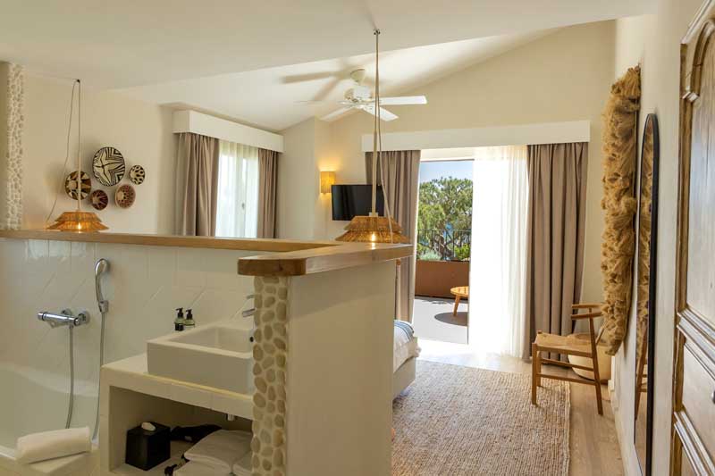  Chambres Privilège double avec terrasse- Roc Seven Porto Vecchio