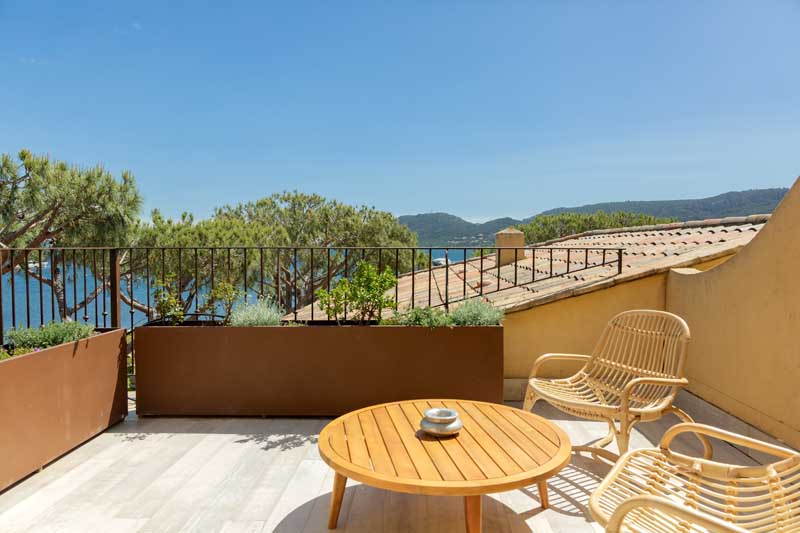  Chambres Privilège double avec terrasse- Roc Seven Porto Vecchio