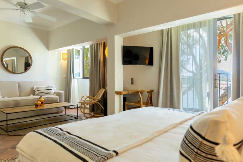 Suites Junior vue port - Roc Seven Porto Vecchio