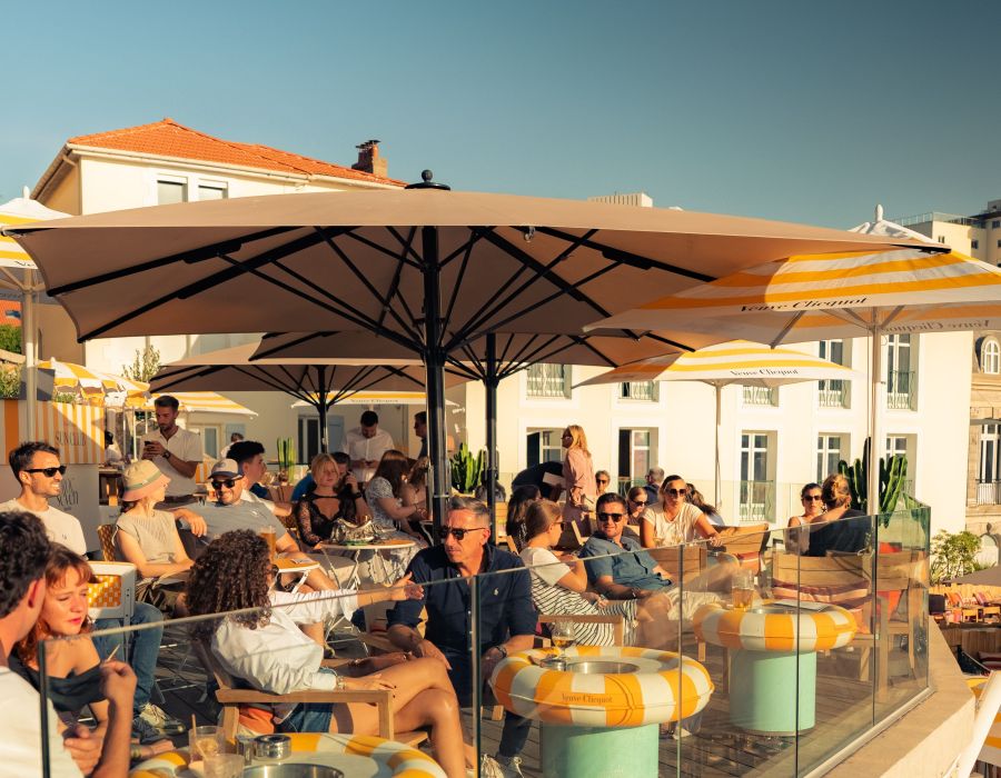 Le rooftop du Roc Seven Biarriz