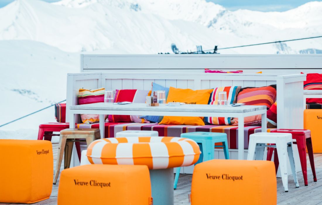 Veuve Clicquot au Roc Seven Les Menuires