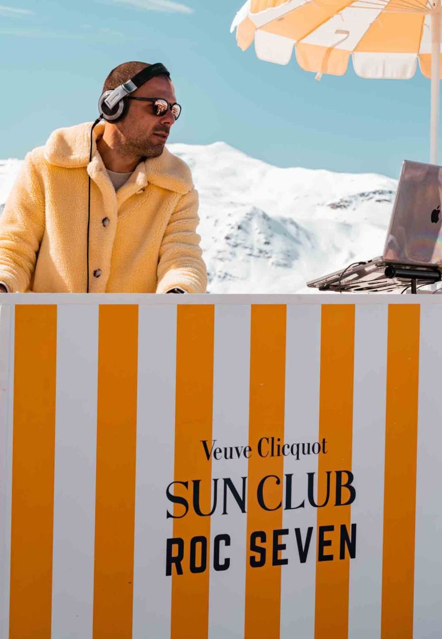 Roc Seven x Veuve Clicquot | Restaurant Les Menuires