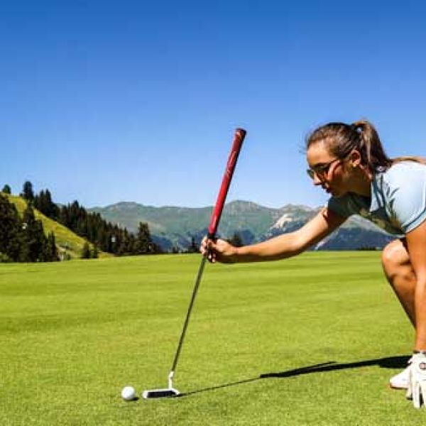 Golf course courchevel