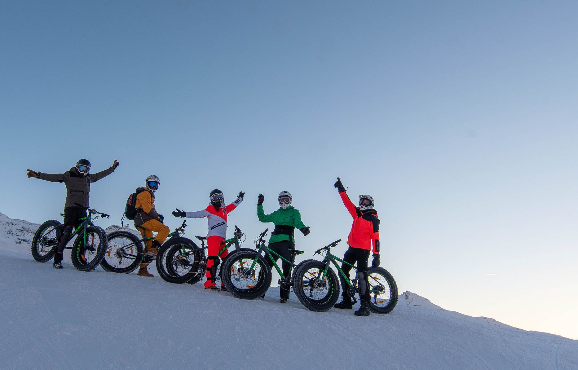 fat bike à val thorens